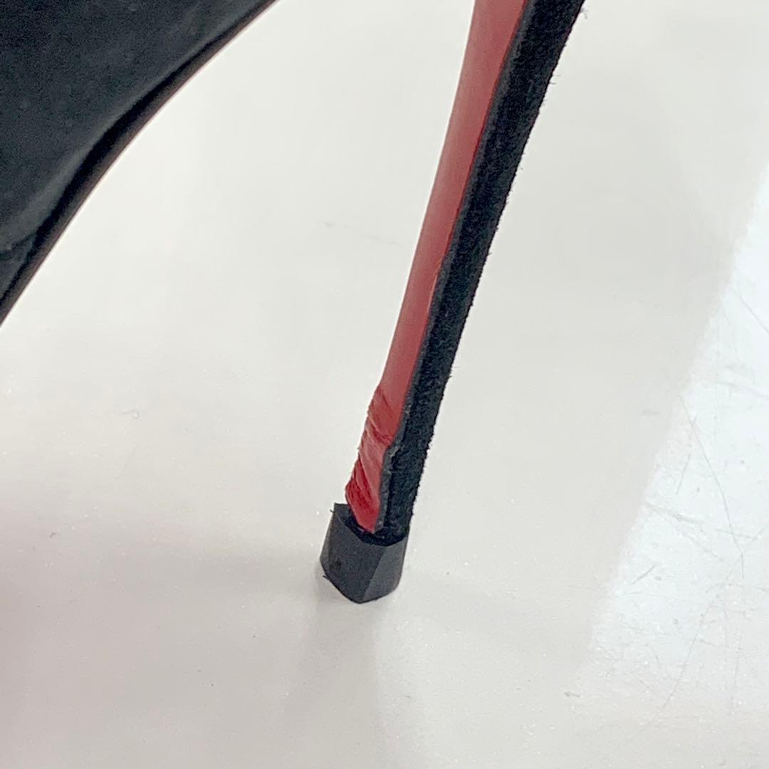 クリスチャンルブタン スエード パンプス ブラック