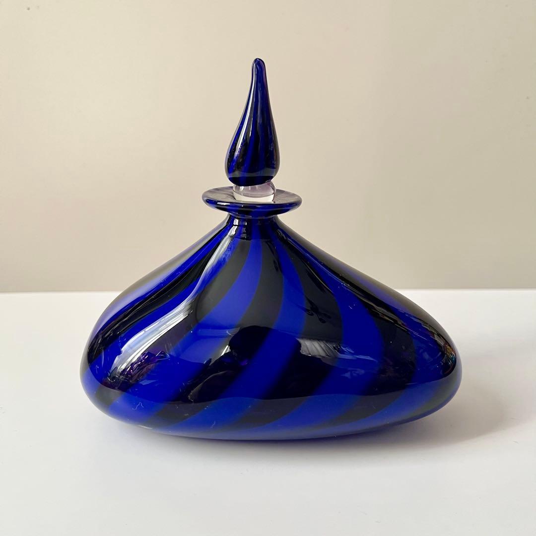 松浦あかね　飾りボトル　ガラス　置物