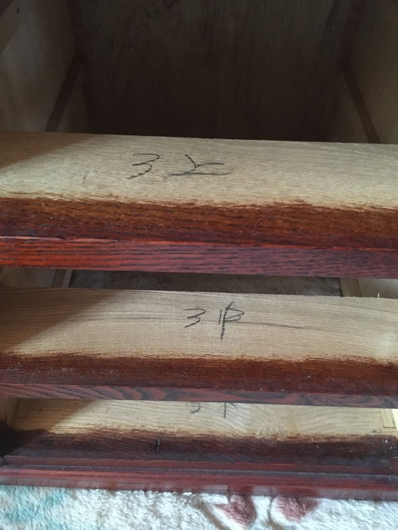 昭和　レトロ　松本伝統 指物工芸家具 文机 民芸