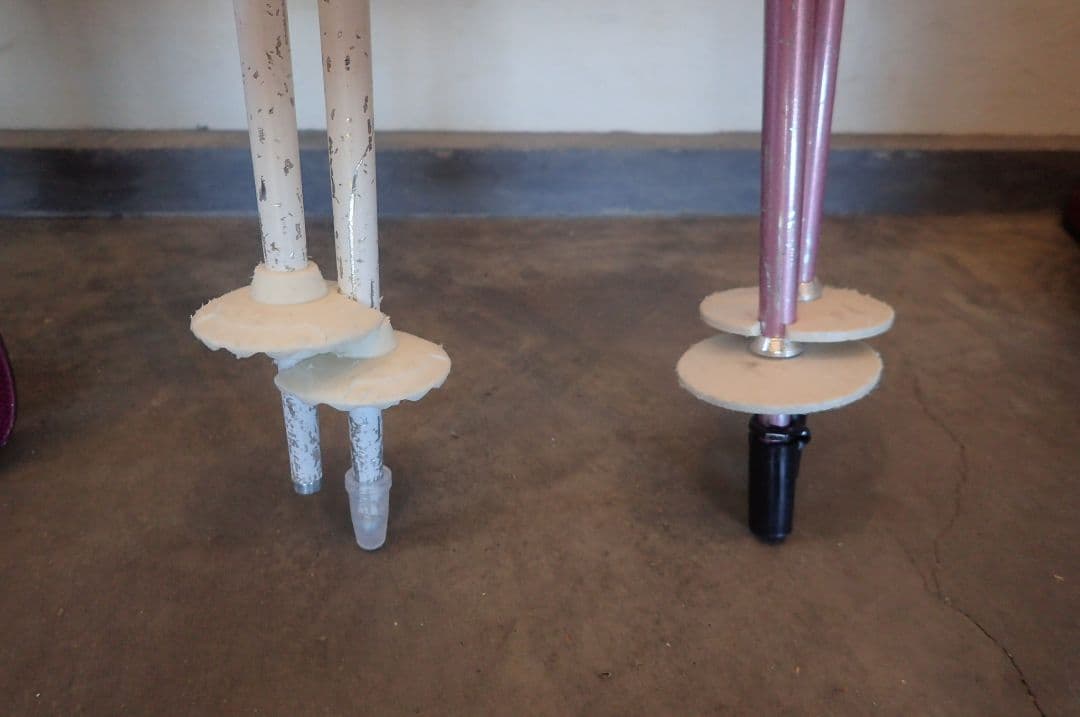 子供用スキー　板130cm　ブーツ22-23cm　ストック100cm　手袋