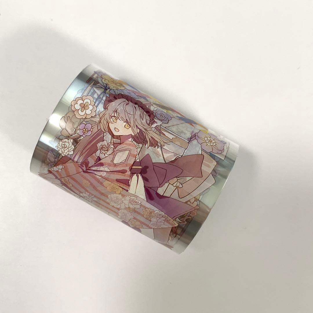 U154.【中古】氷川研究所 夏日花火 マスキングテープ PET