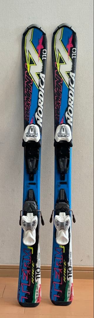 NORDICA キッズ ジュニア スキー板 110cm TEAM J RACE