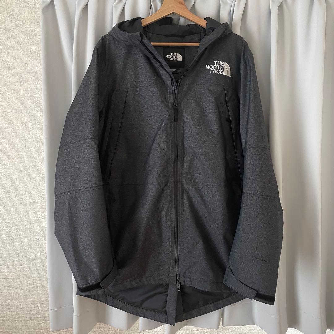 【美品】ノースフェイス フード付きジャケット メンズM ブラック FA21