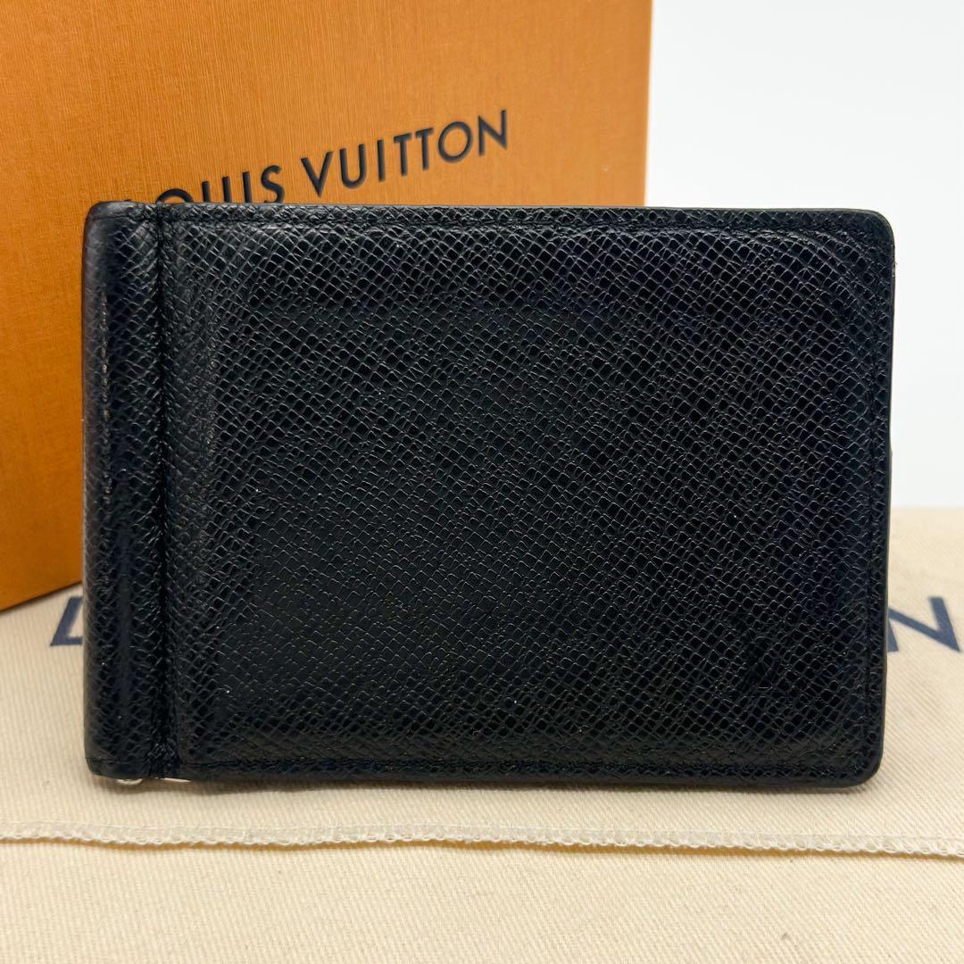 【箱付き】ルイヴィトン ポルトフォイユ パンス タイガ マネークリップ 二つ折り