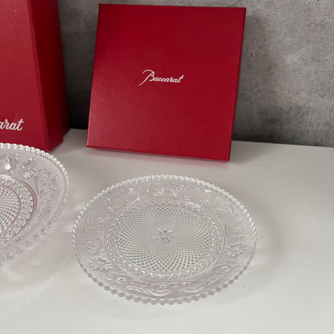 M*O様 未使用　バカラ　アラベスク　プレート　大中小