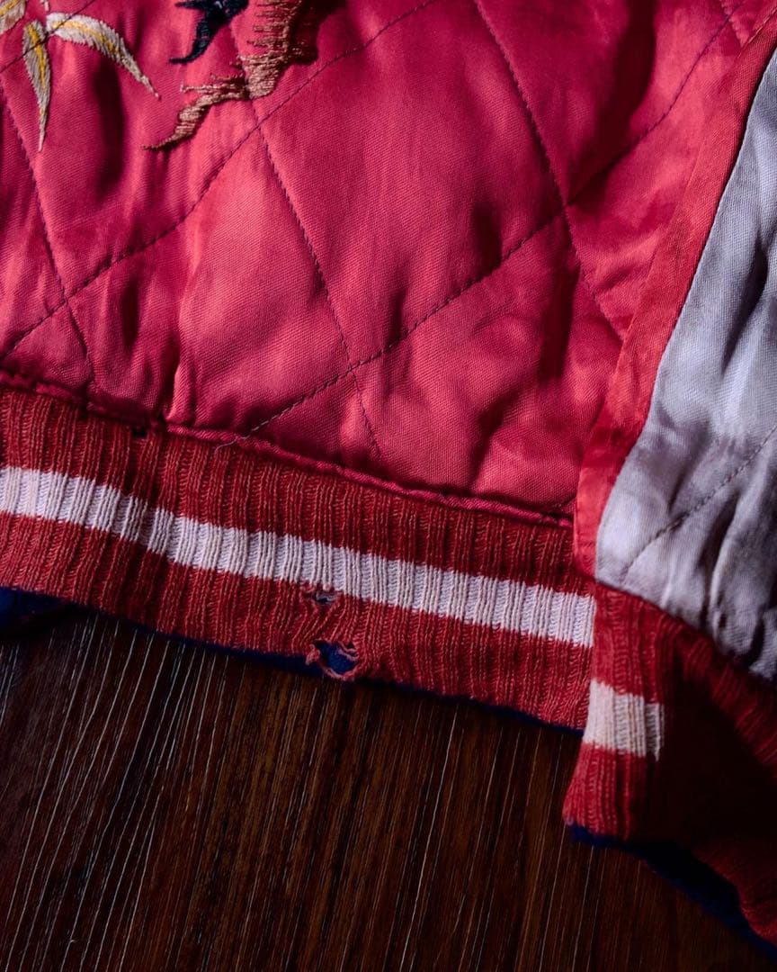 50s vintage ヴィンテージ スカジャン スーベニアジャケット 大きめ