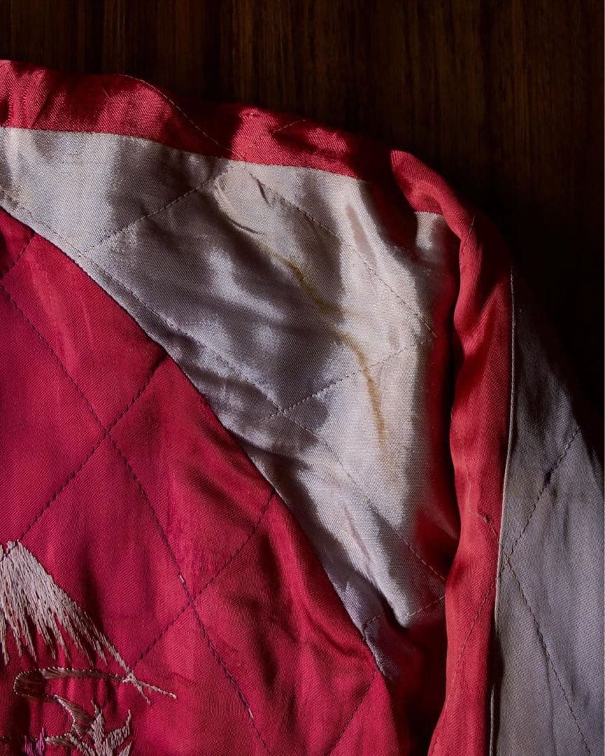 50s vintage ヴィンテージ スカジャン スーベニアジャケット 大きめ