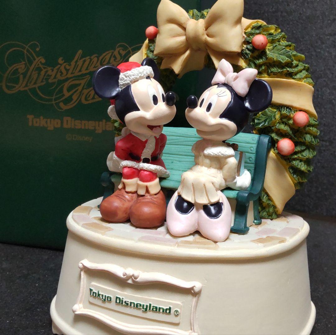 ミッキー & ミニー　クリスマス オルゴール　東京ディズニーランド