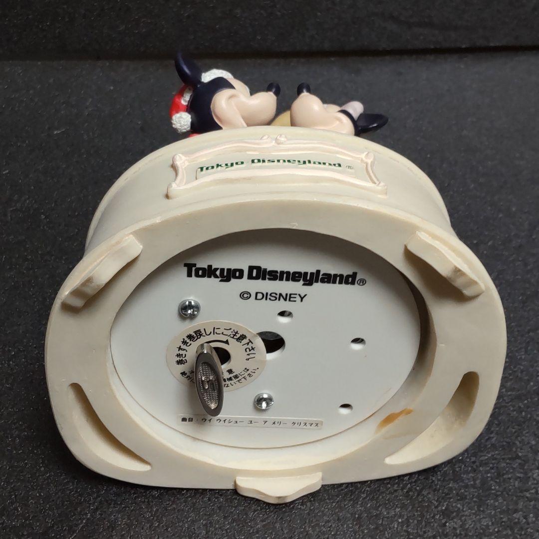 ミッキー & ミニー　クリスマス オルゴール　東京ディズニーランド
