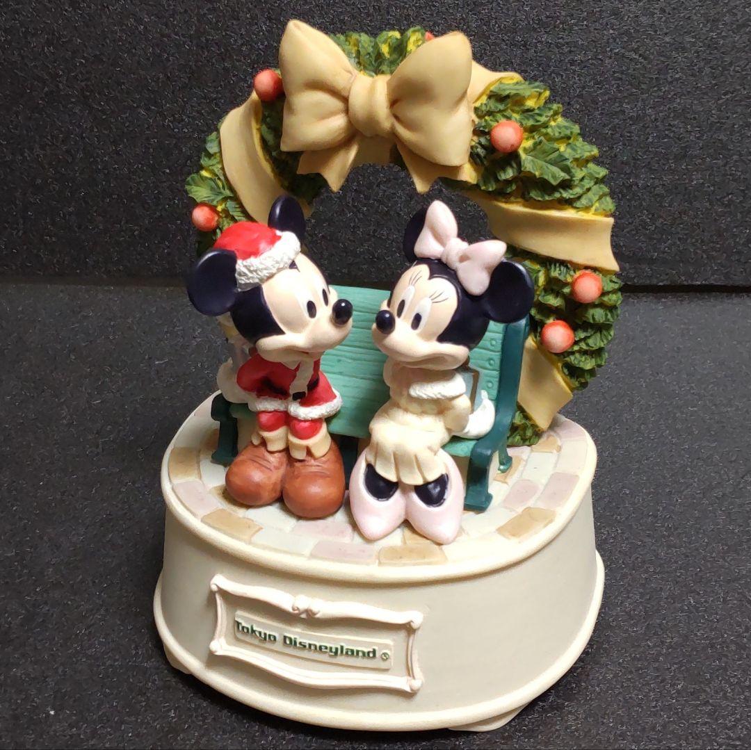 ミッキー & ミニー　クリスマス オルゴール　東京ディズニーランド