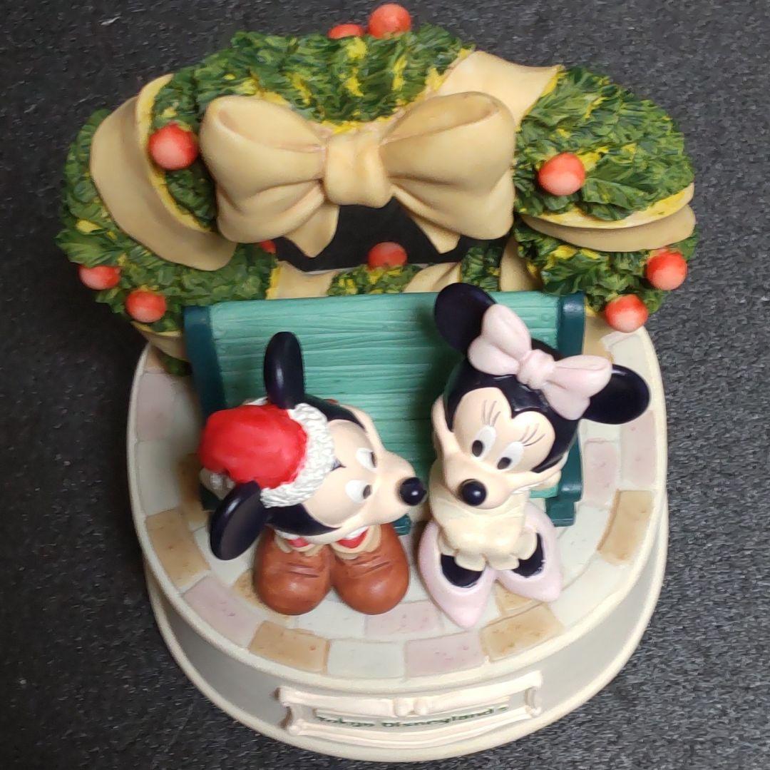 ミッキー & ミニー　クリスマス オルゴール　東京ディズニーランド