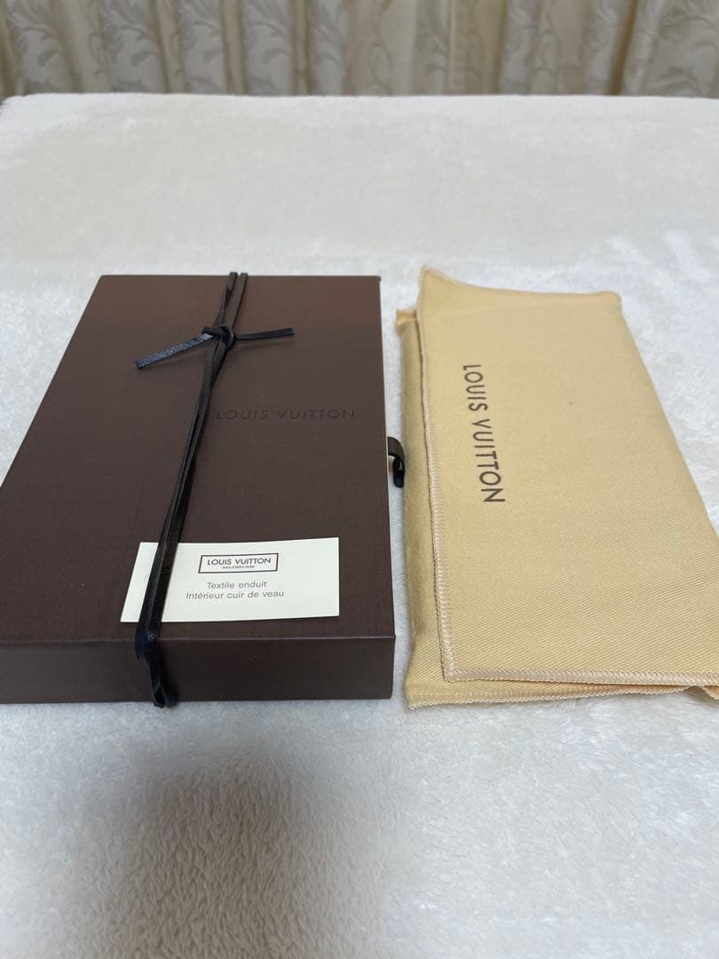 LOUIS VUITTON ダミエ メンズ長財布 ポルトフォイユブラザ