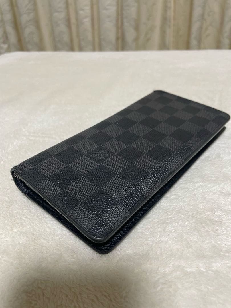 LOUIS VUITTON ダミエ メンズ長財布 ポルトフォイユブラザ