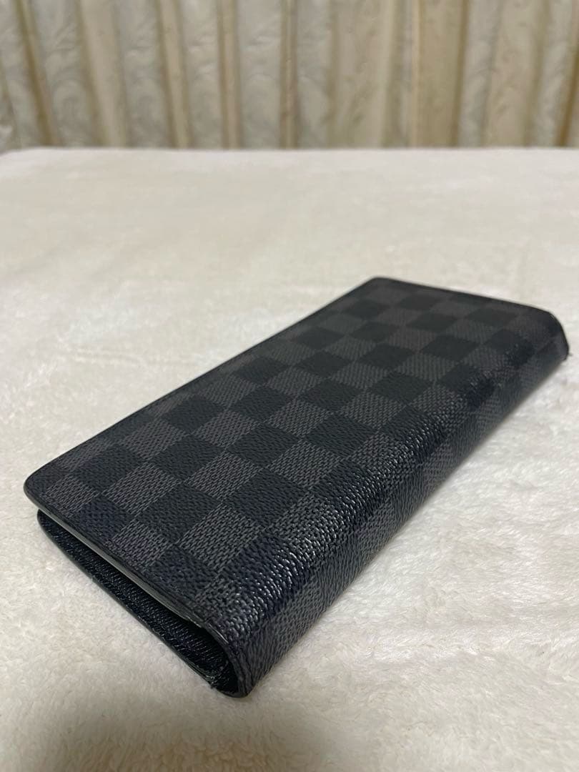 LOUIS VUITTON ダミエ メンズ長財布 ポルトフォイユブラザ