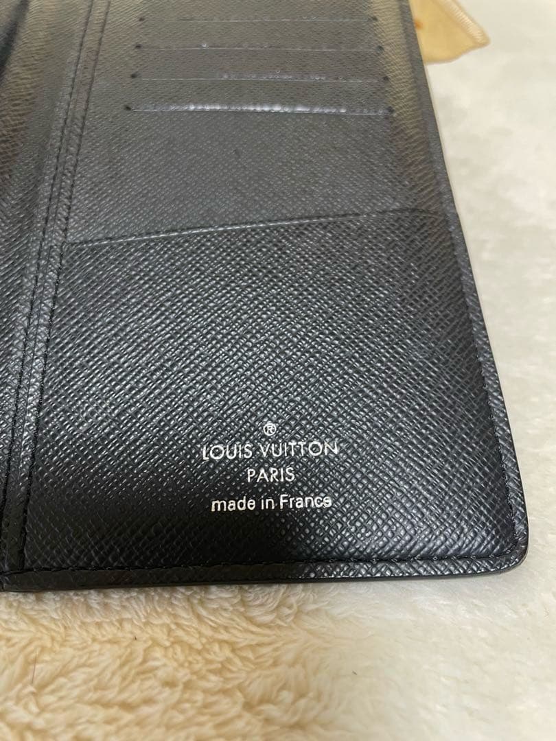 LOUIS VUITTON ダミエ メンズ長財布 ポルトフォイユブラザ