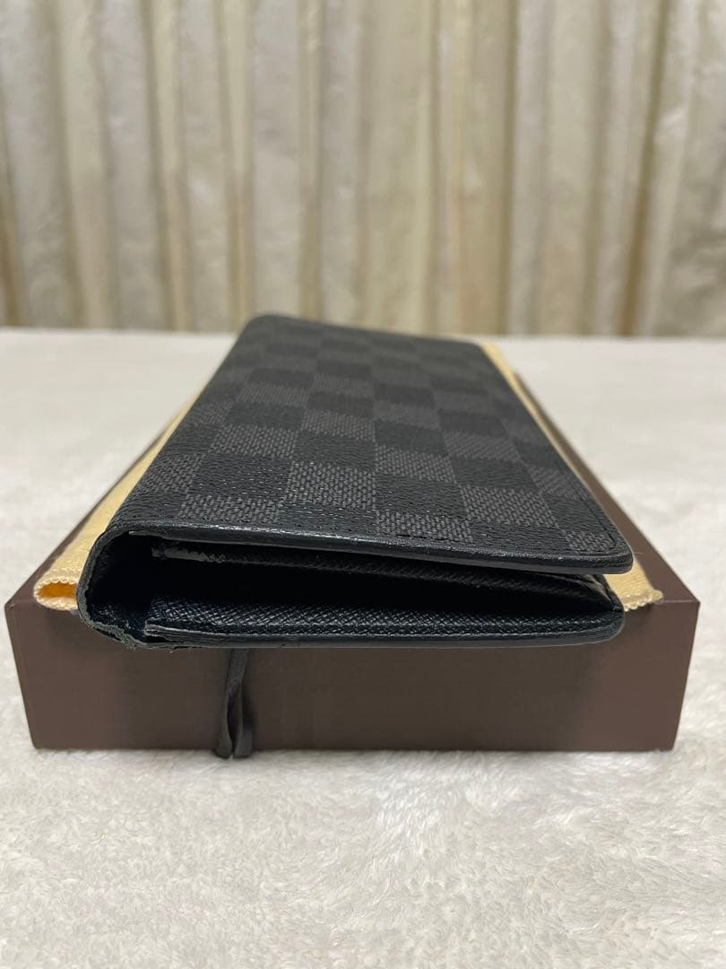 LOUIS VUITTON ダミエ メンズ長財布 ポルトフォイユブラザ