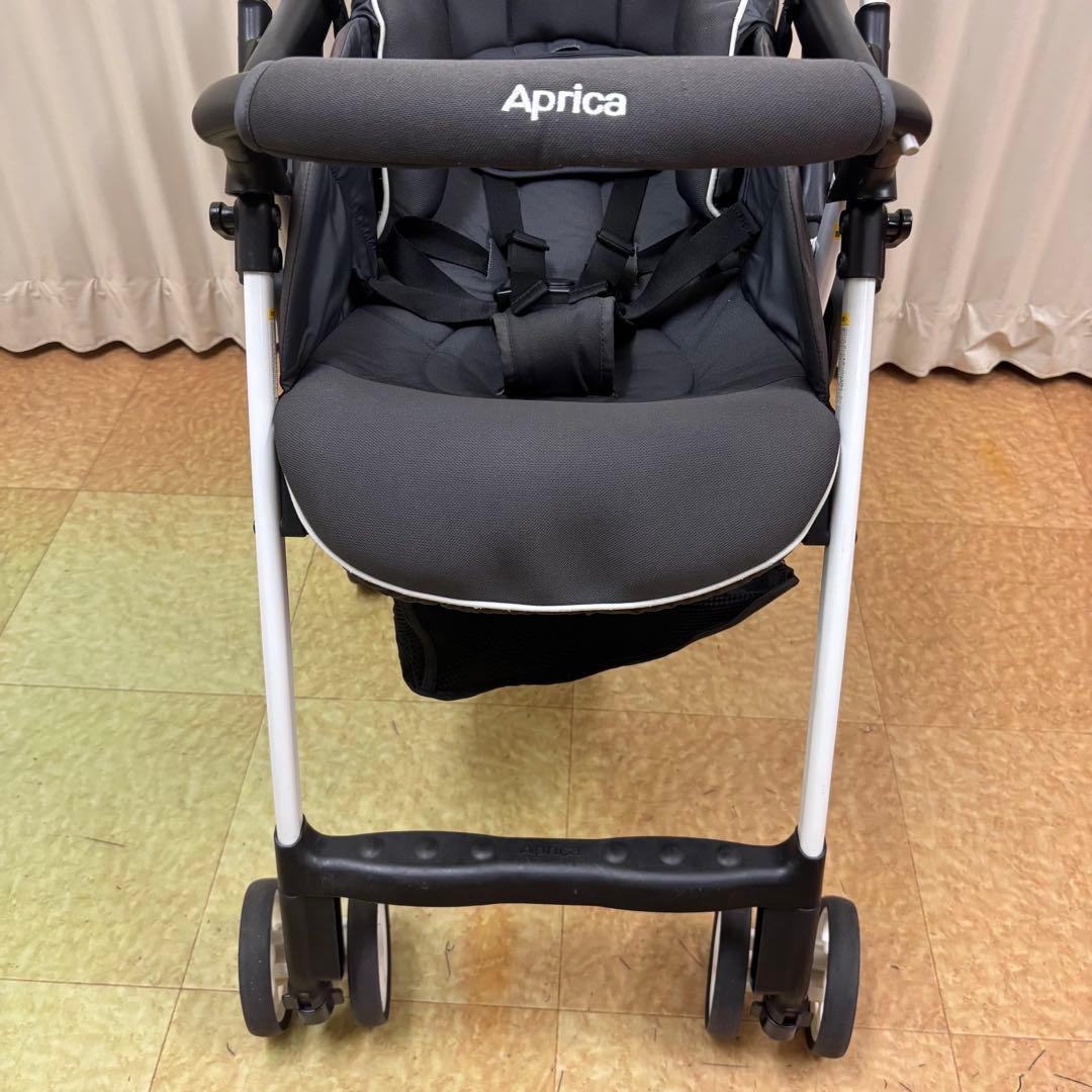 クリーニング済　☆綺麗☆　アップリカ　カルーンエアー　ハイシート　グレー