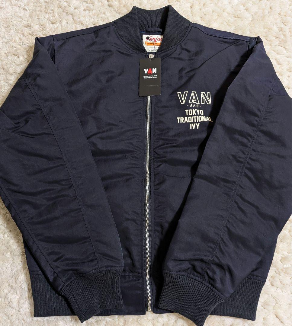 VAN 　ヴァンヂャケット MA-1　Lサイズ　ネイビー