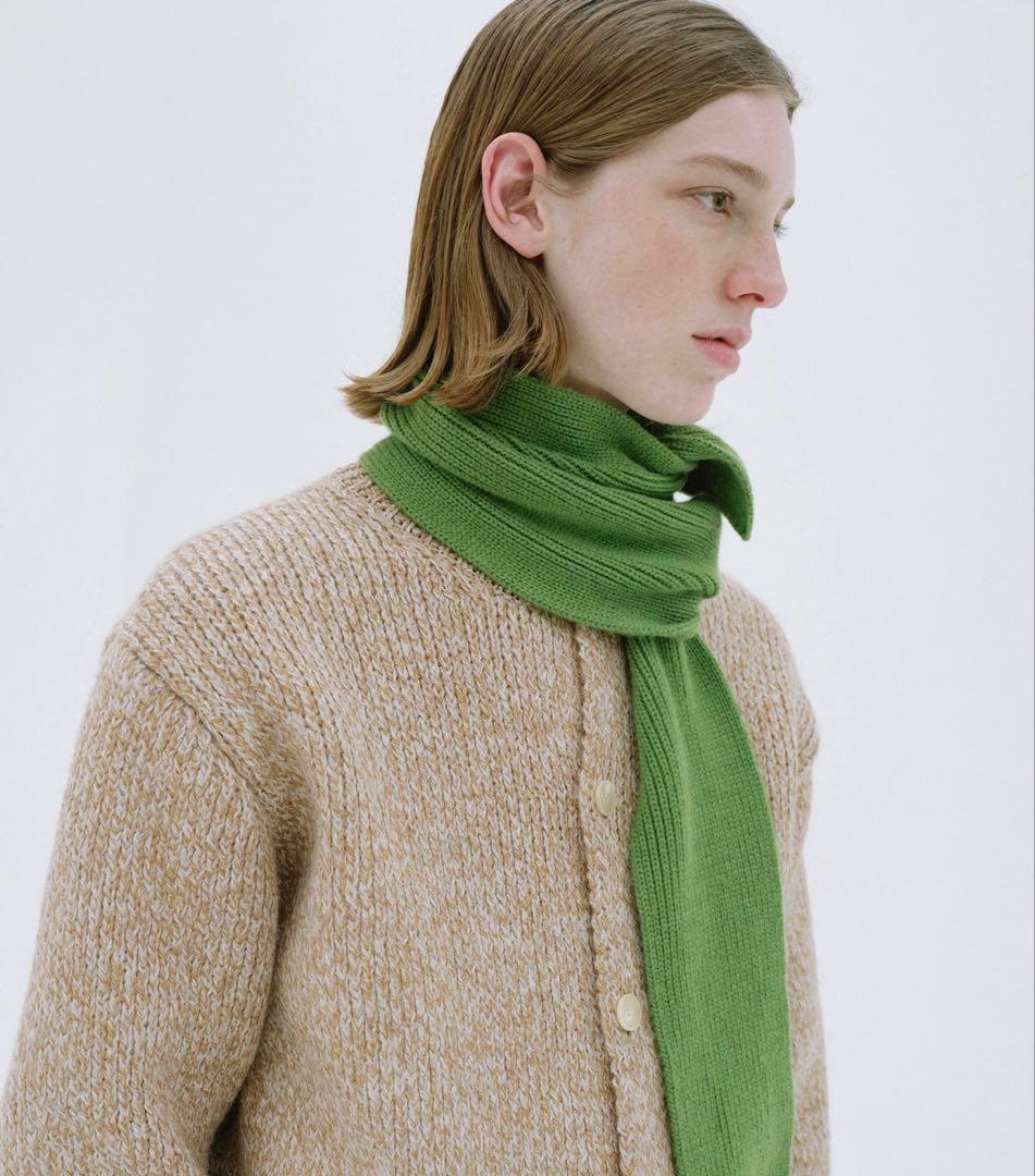 新品 未使用AURALEE LIGHT CASHMERE KNIT STOLE