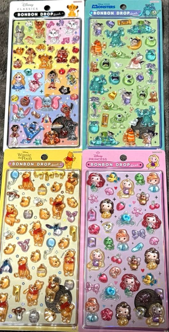 ディズニー ボンボンドロップシール　正規品　早い者勝ち