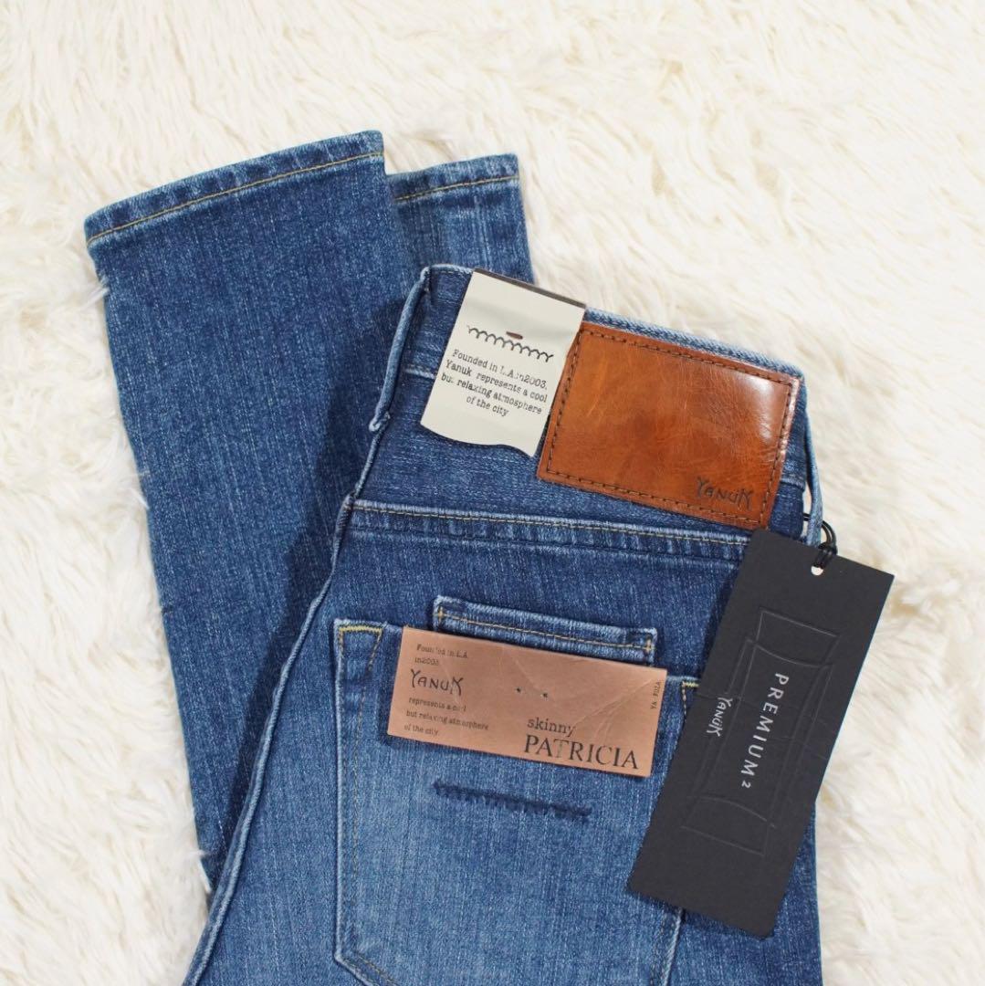 未使用 タグ付《YANUK》premium2 Patricia スキニー(23)