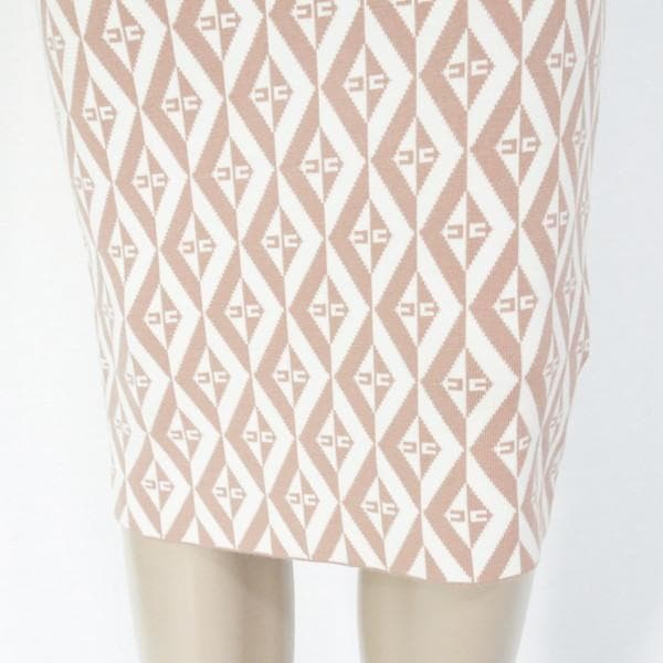 新品 エリザベッタフランキ ニットスカート38 ESK703 XSサイズ 膝下丈