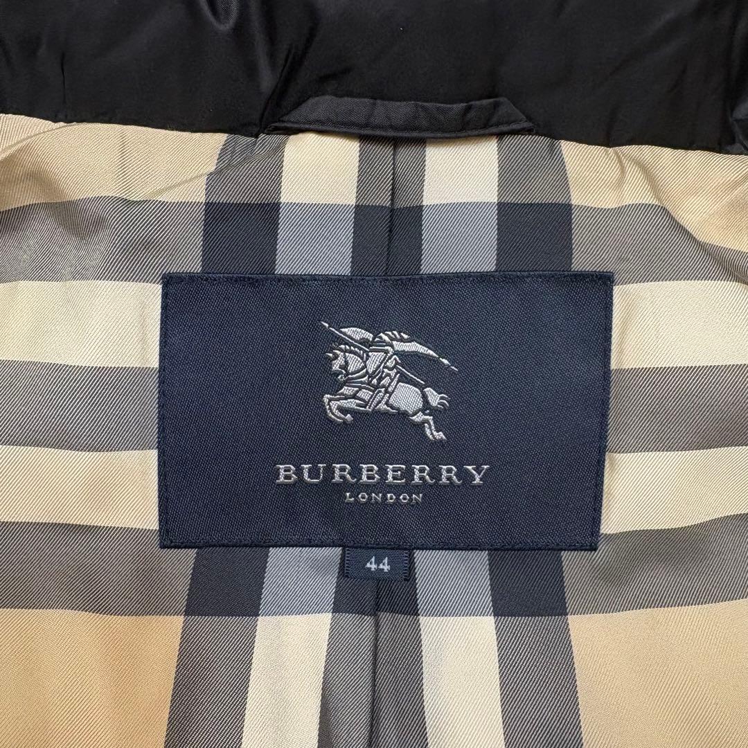 極美品 バーバリーロンドン ベルテッドダウンジャケット メガチェック サイズ44