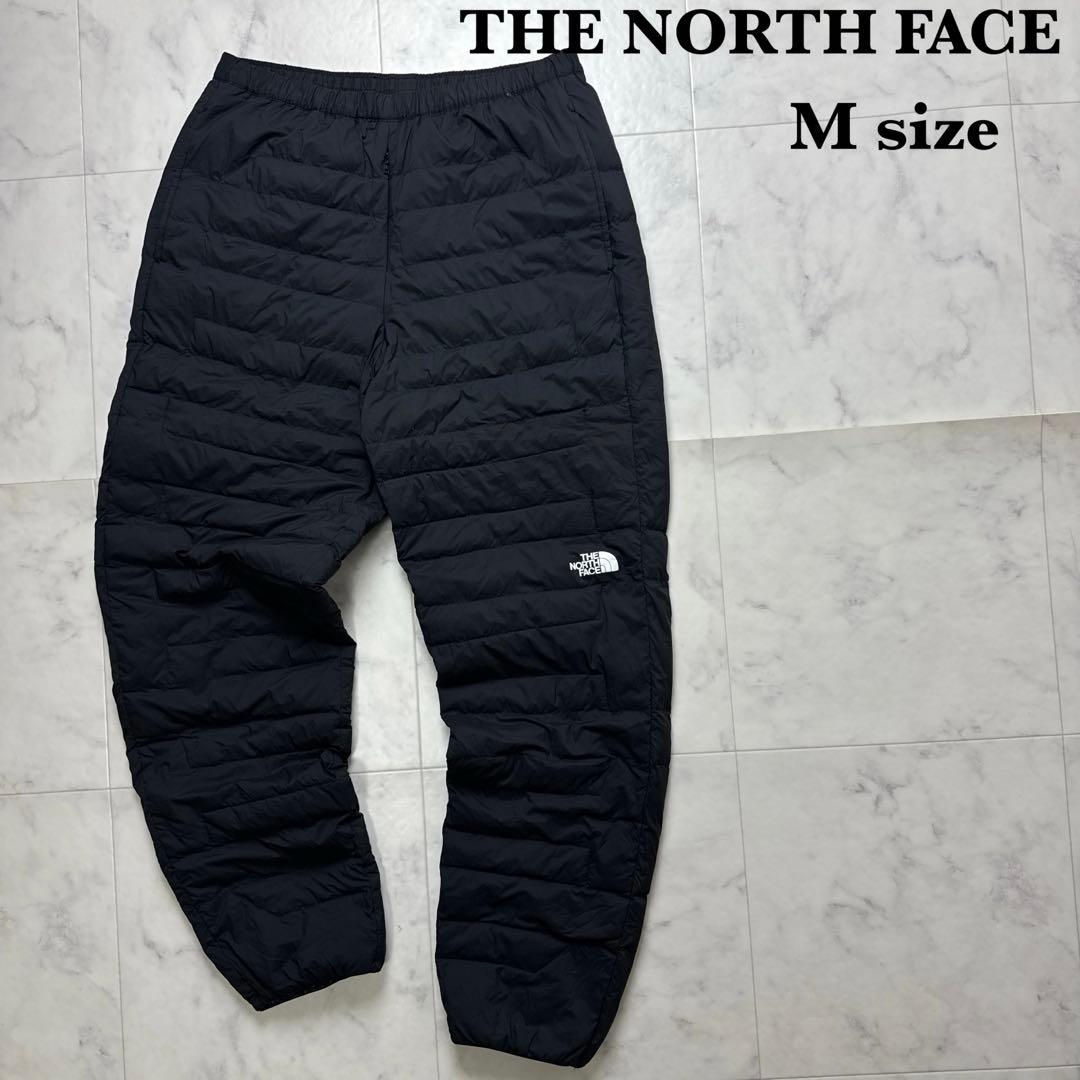 【未使用級】ザノースフェイス サンダーパンツ ダウンパンツ NY81405 黒M