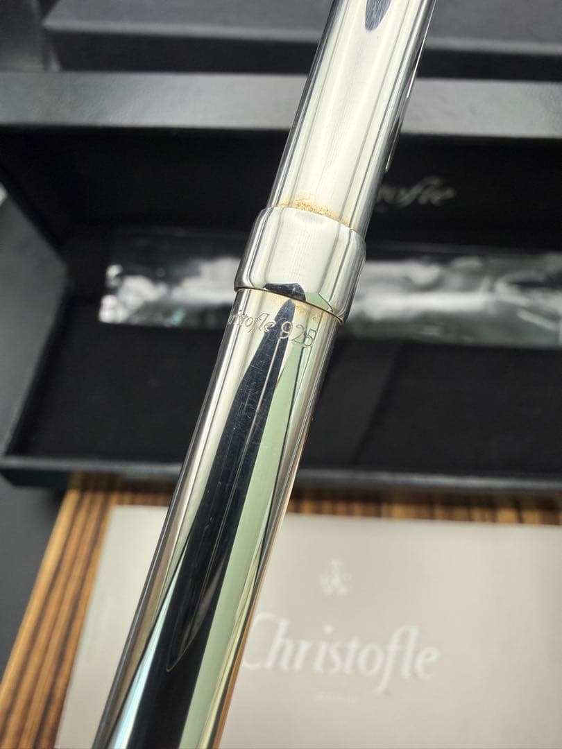Christofle ボールペン BLASON PM 未使用品 925