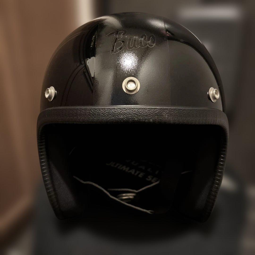 Buco GTブラック ジェットヘルメット ブコ