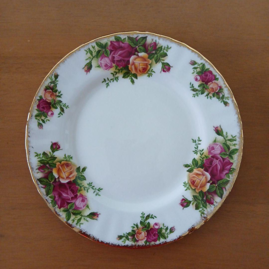   Old Country Roses 皿 2枚セット