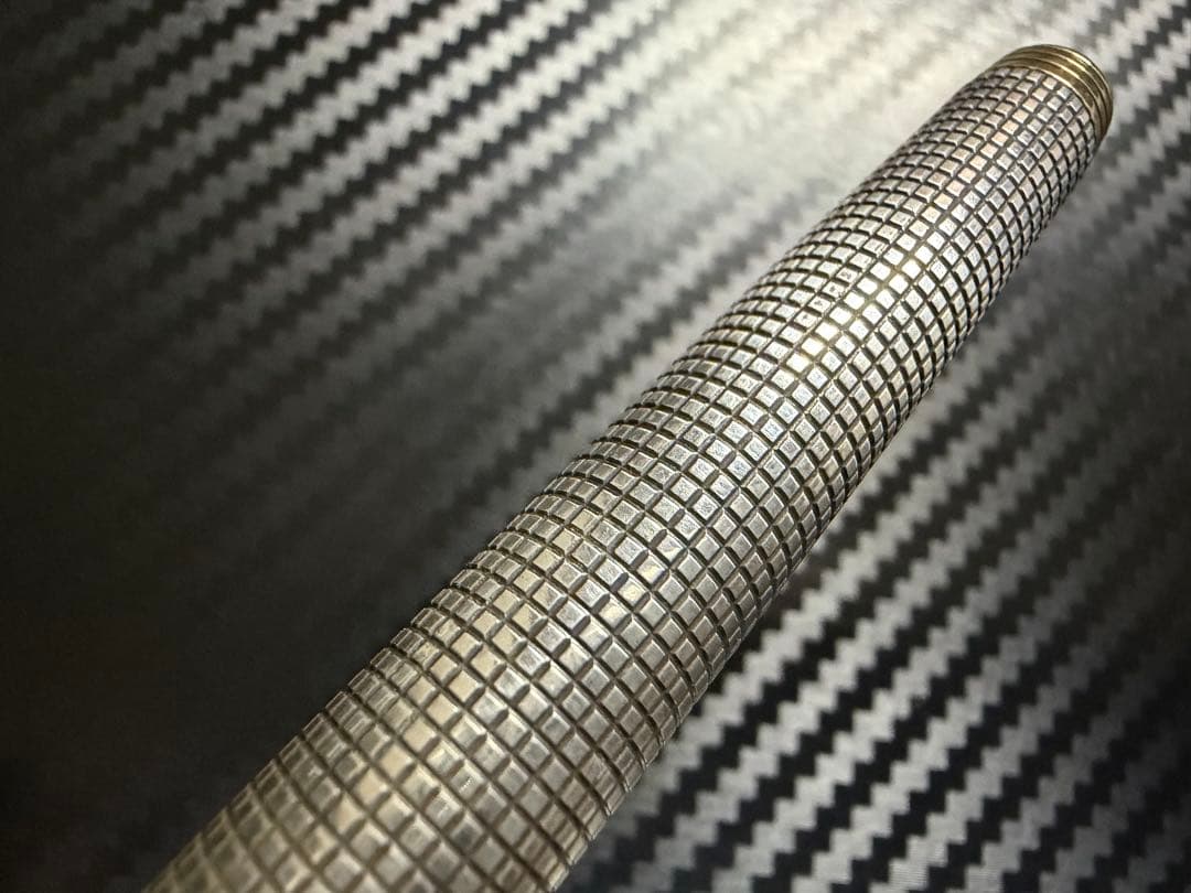 初期型 パーカー フラットトップ 75 シズレ XF 極細字 万年筆