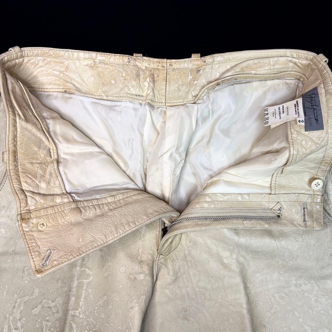 【激レア】 Yohji Yamamoto POUR HOMME レザーパンツ