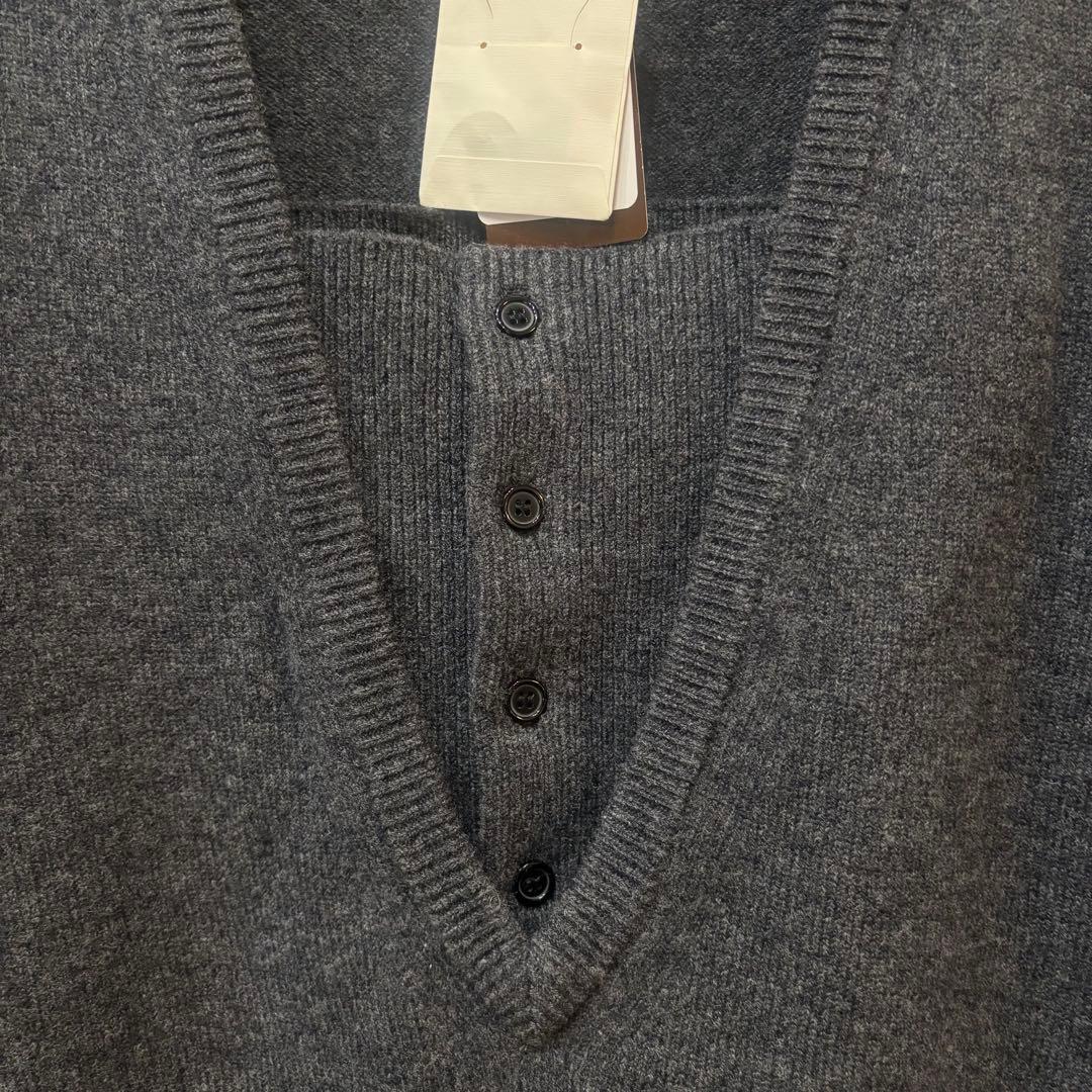 新品 訳あり品 plage プラージュ WO レイヤードニット グレー