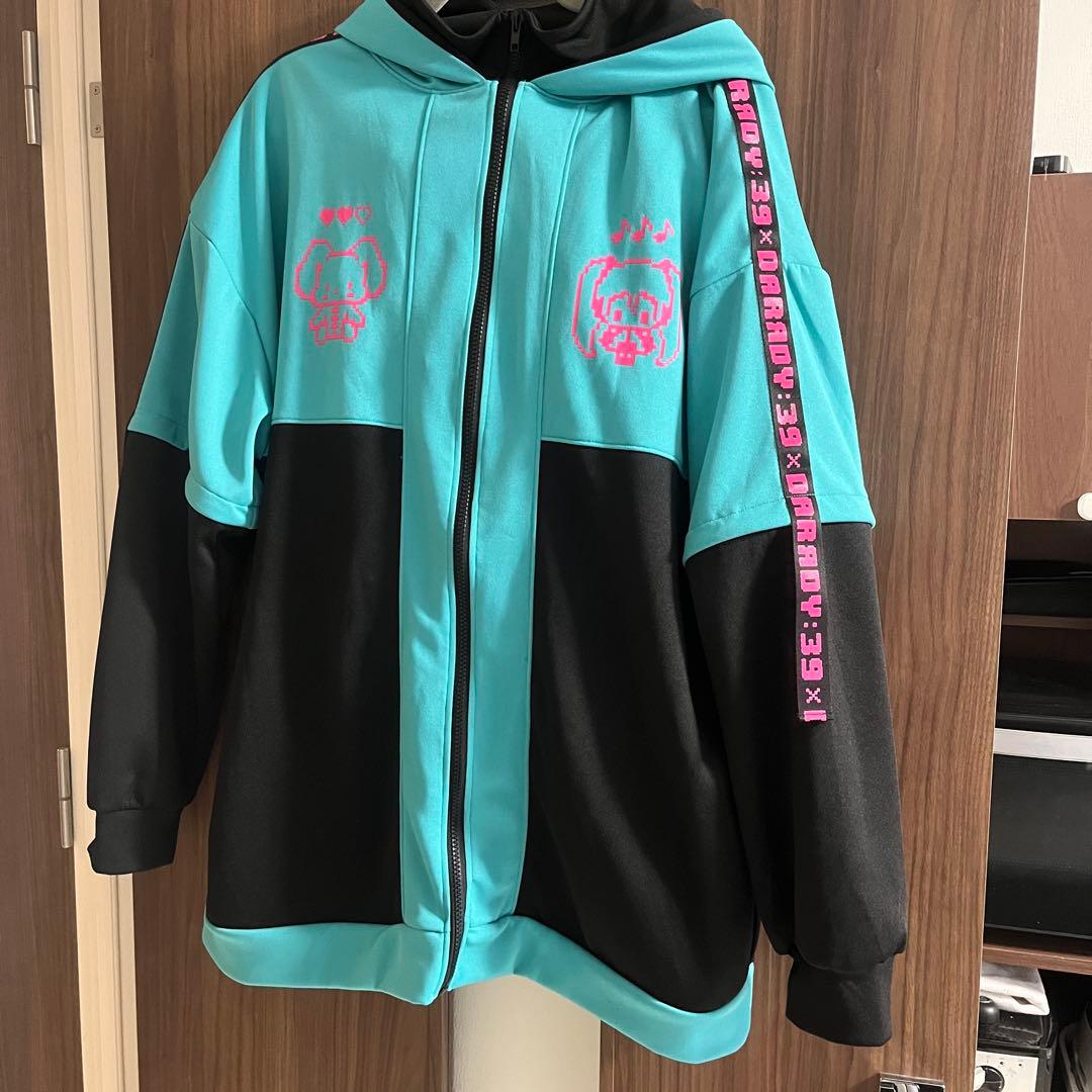 [希少品]DARRDY 初音ミクコラボ地雷系ジャージセット