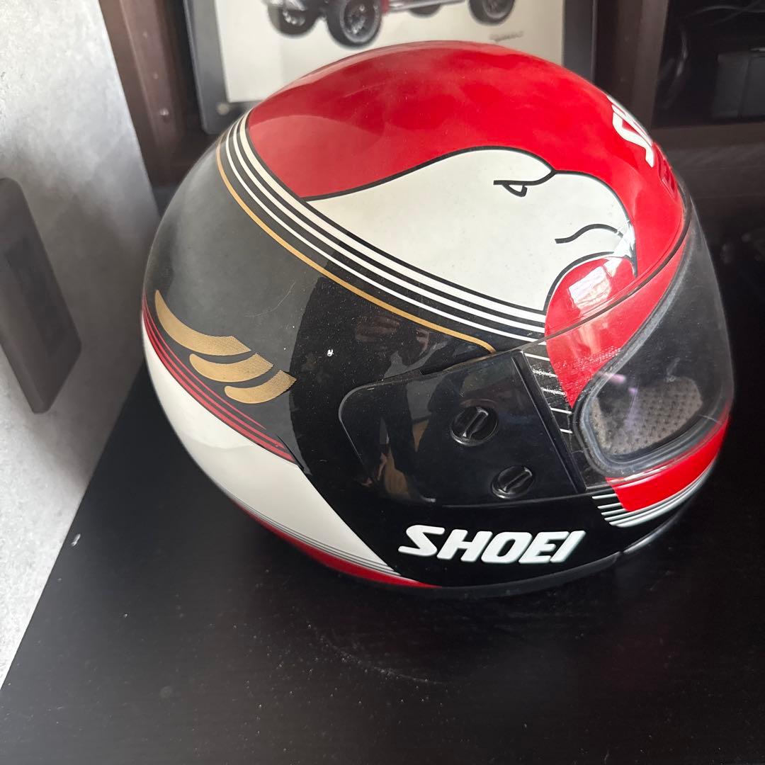 SHOEI フルフェイスヘルメット 鷲デザイン 昭和レトロ週末限定値下げ