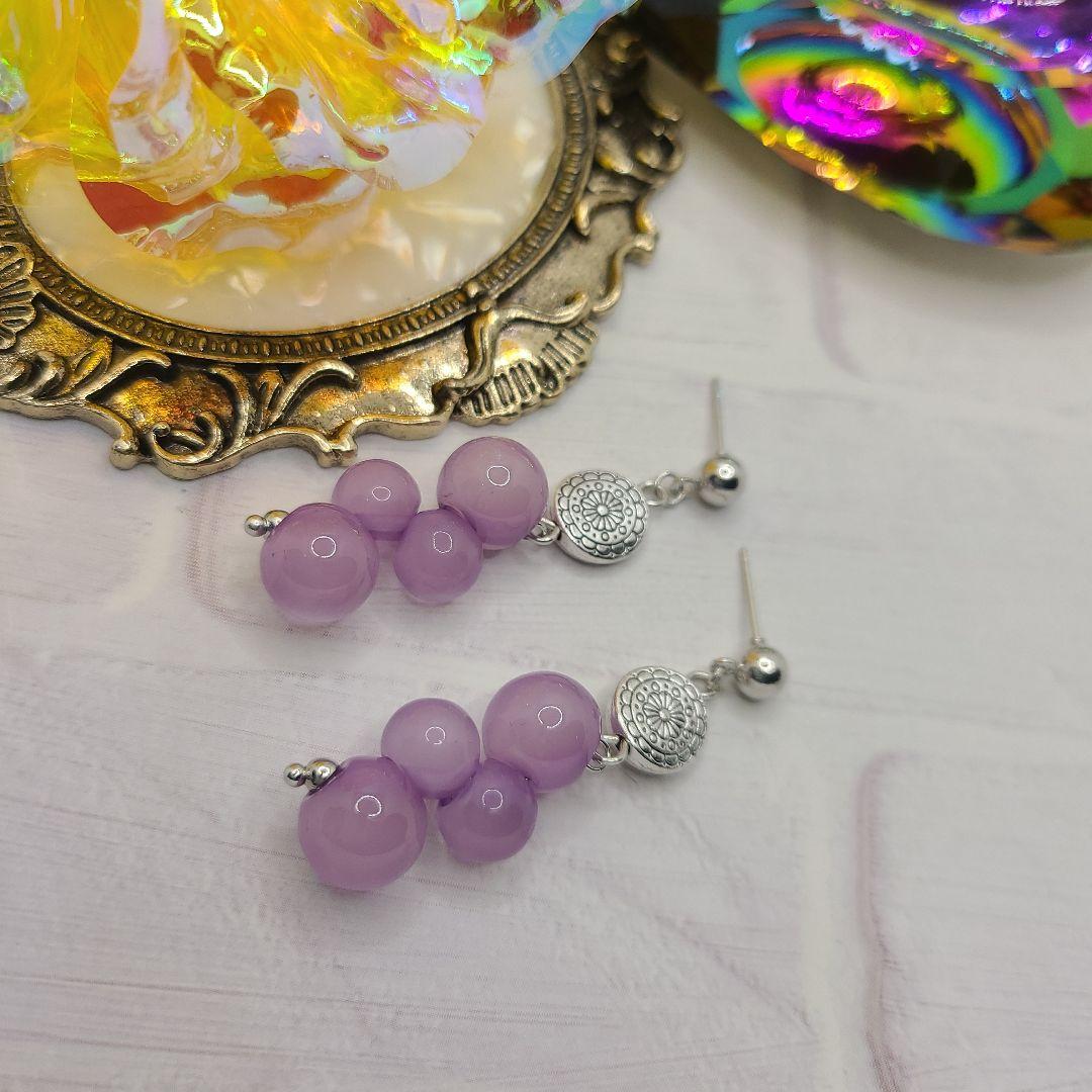 ハンドメイドピアス1740