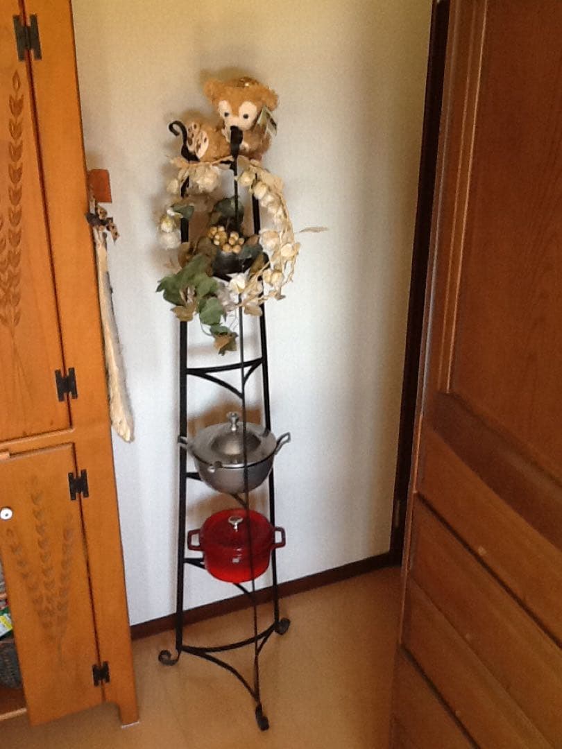 アントステラ　キッチンアイアンスタンド　家具