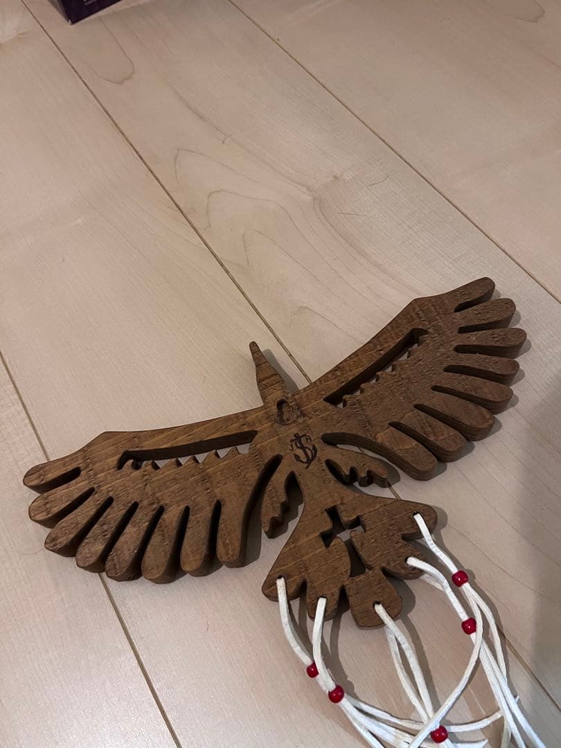 junmurayama ジュンムラヤマ　イーグル　オブジェ　木製　ラリースミス