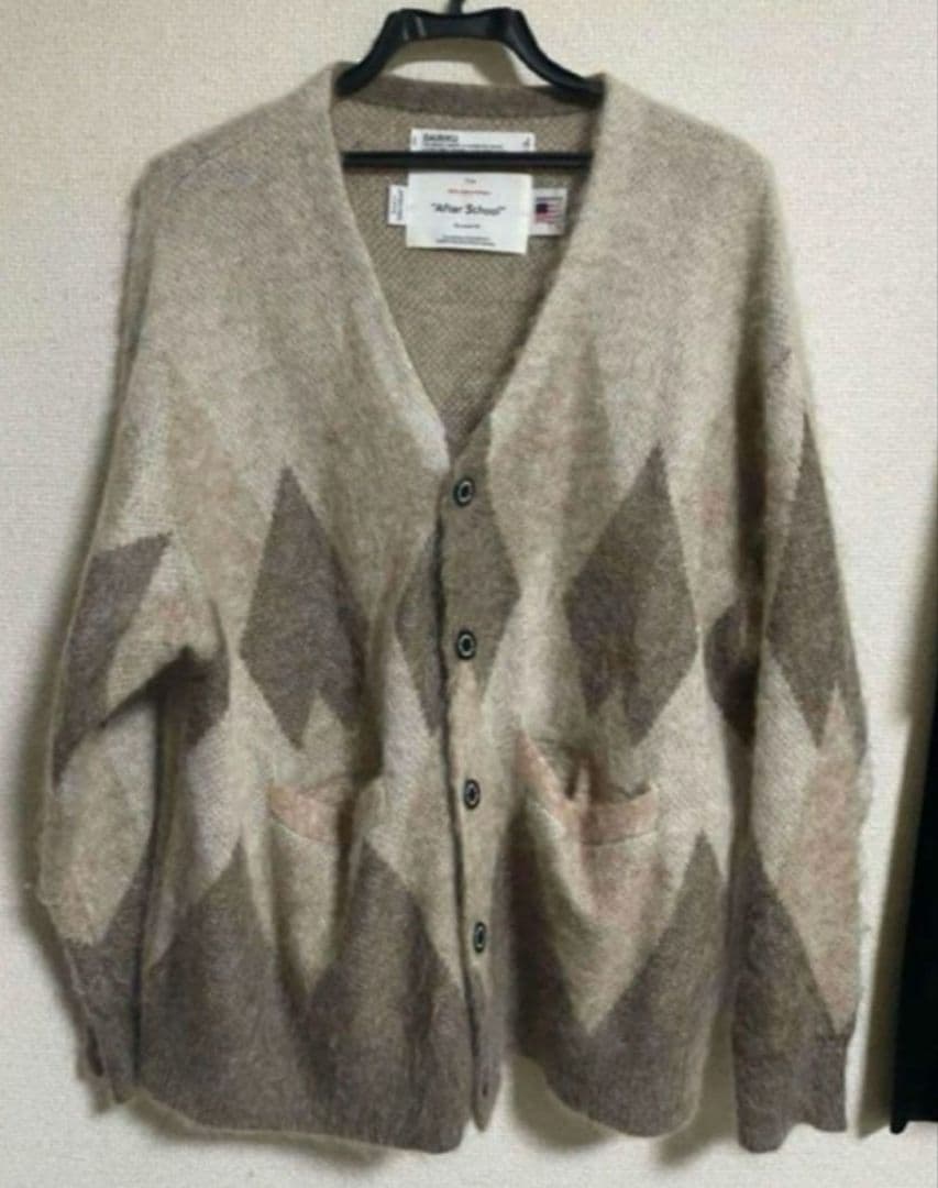 美品 DAIRIKU 22aw After School モヘアカーディガン