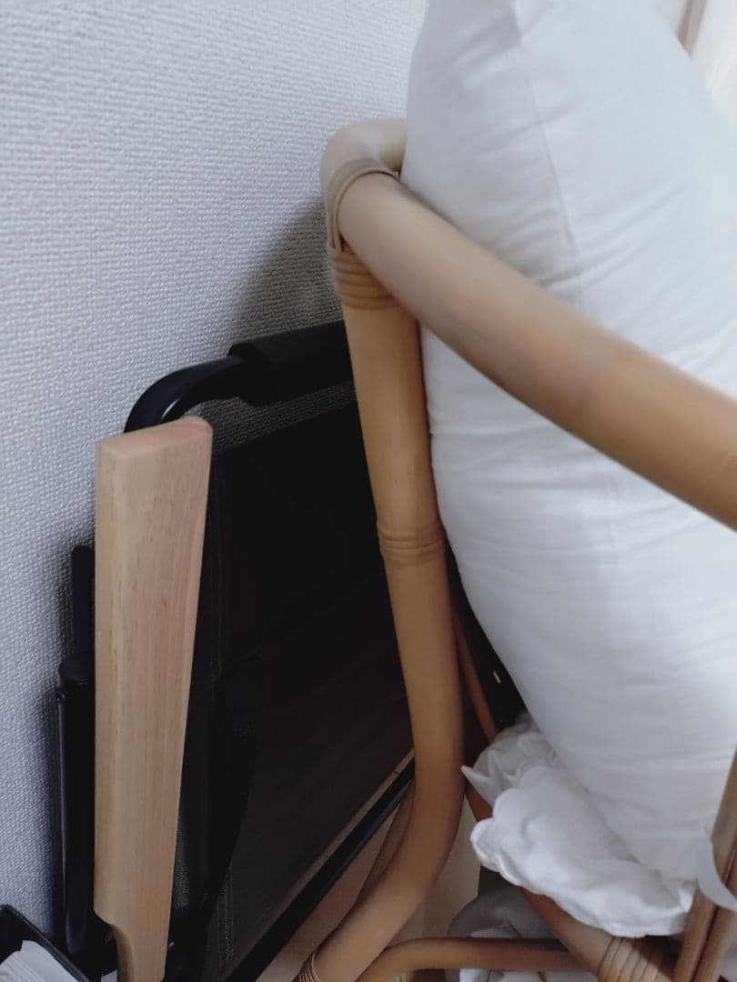 【柘榴】LOGOS グランベーシック 折りたたみチェア　カーキブラウン