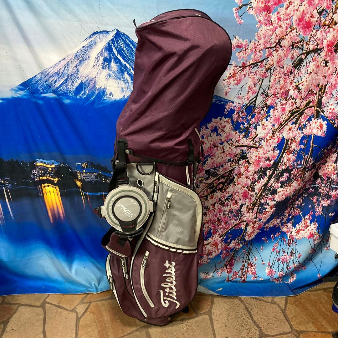 寶BU-1072 Titleistキャディバッグ 内径24cm 2.5kg