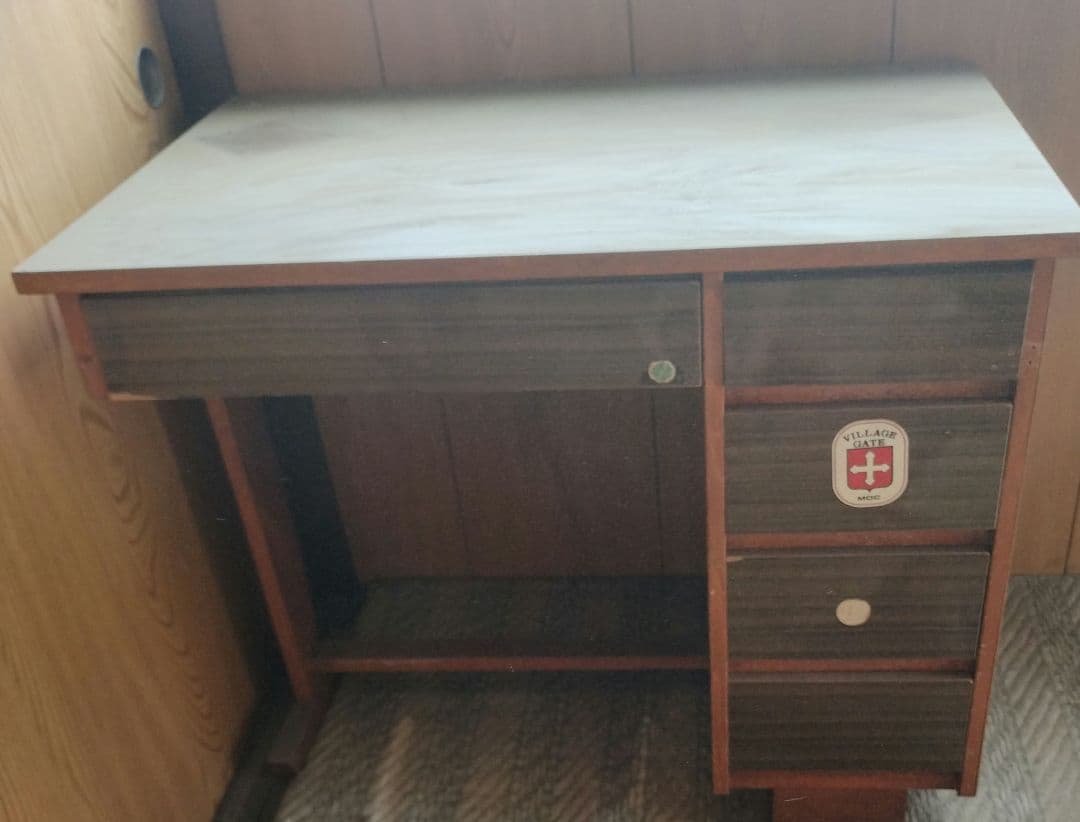 昭和レトロ　ヴィンテージ　学習机　事務机　文机