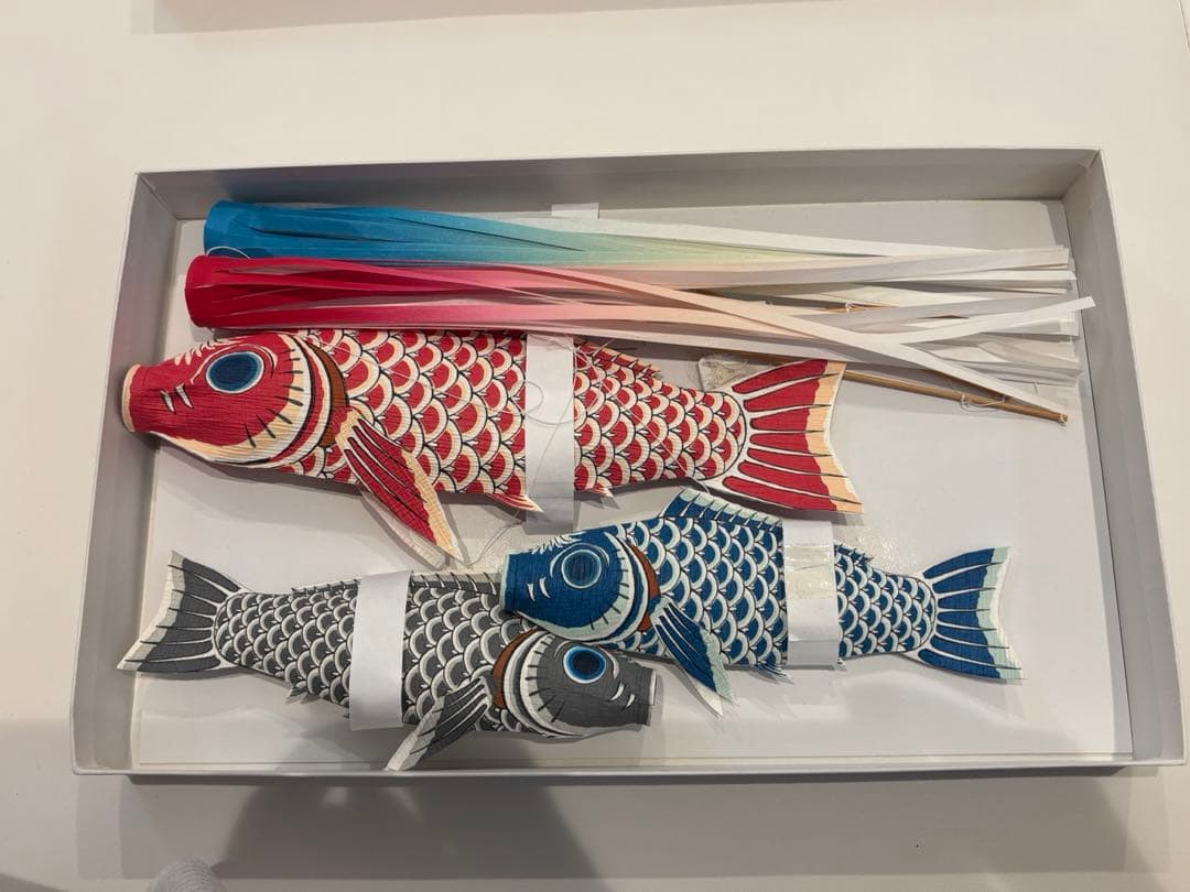 いせ辰　鯉のぼりモビール