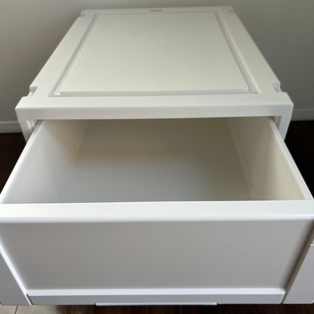 美浜の岩ちゃん　【美品】フィッツ　ユニットケース　ホワイト　3個セット