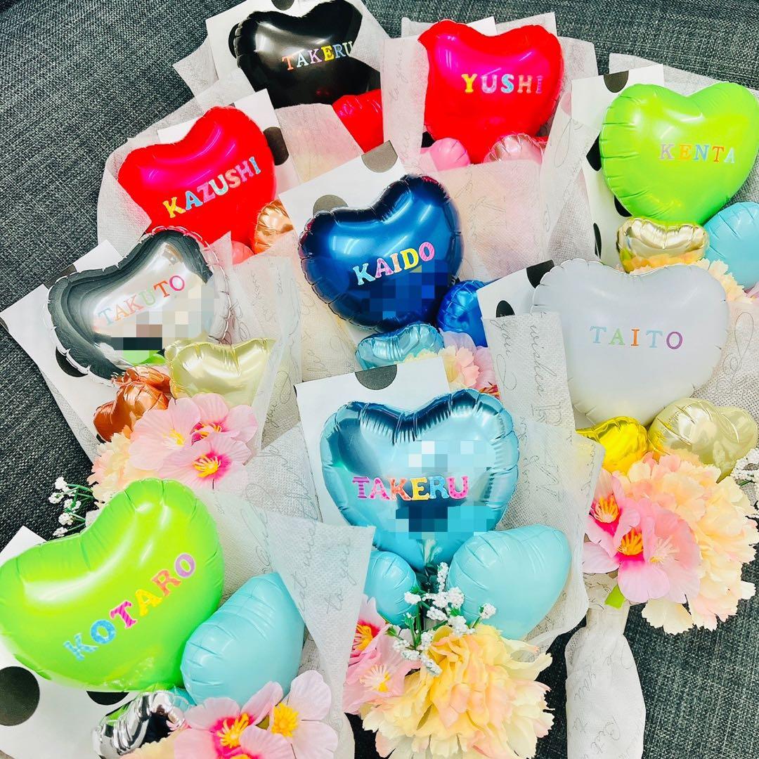 卒業式　バルーン　アレジメント　ブーケ　花束