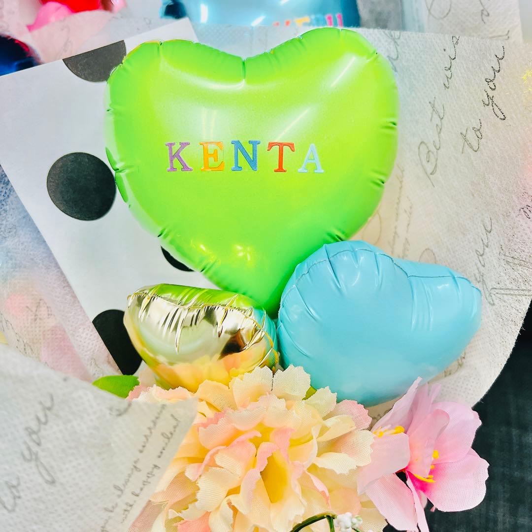 卒業式　バルーン　アレジメント　ブーケ　花束