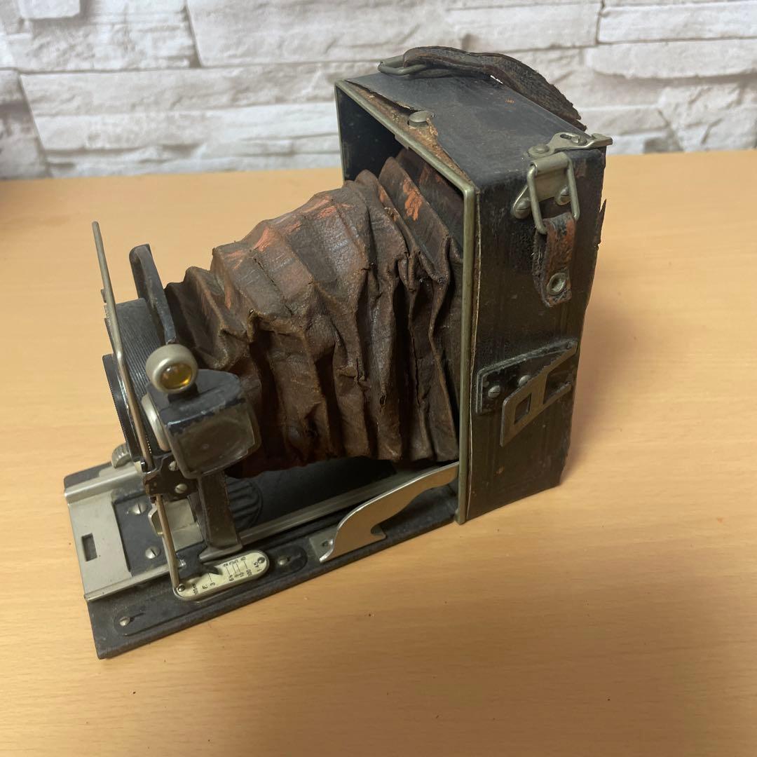 蛇腹カメラ　箱型　昭和　レトロ