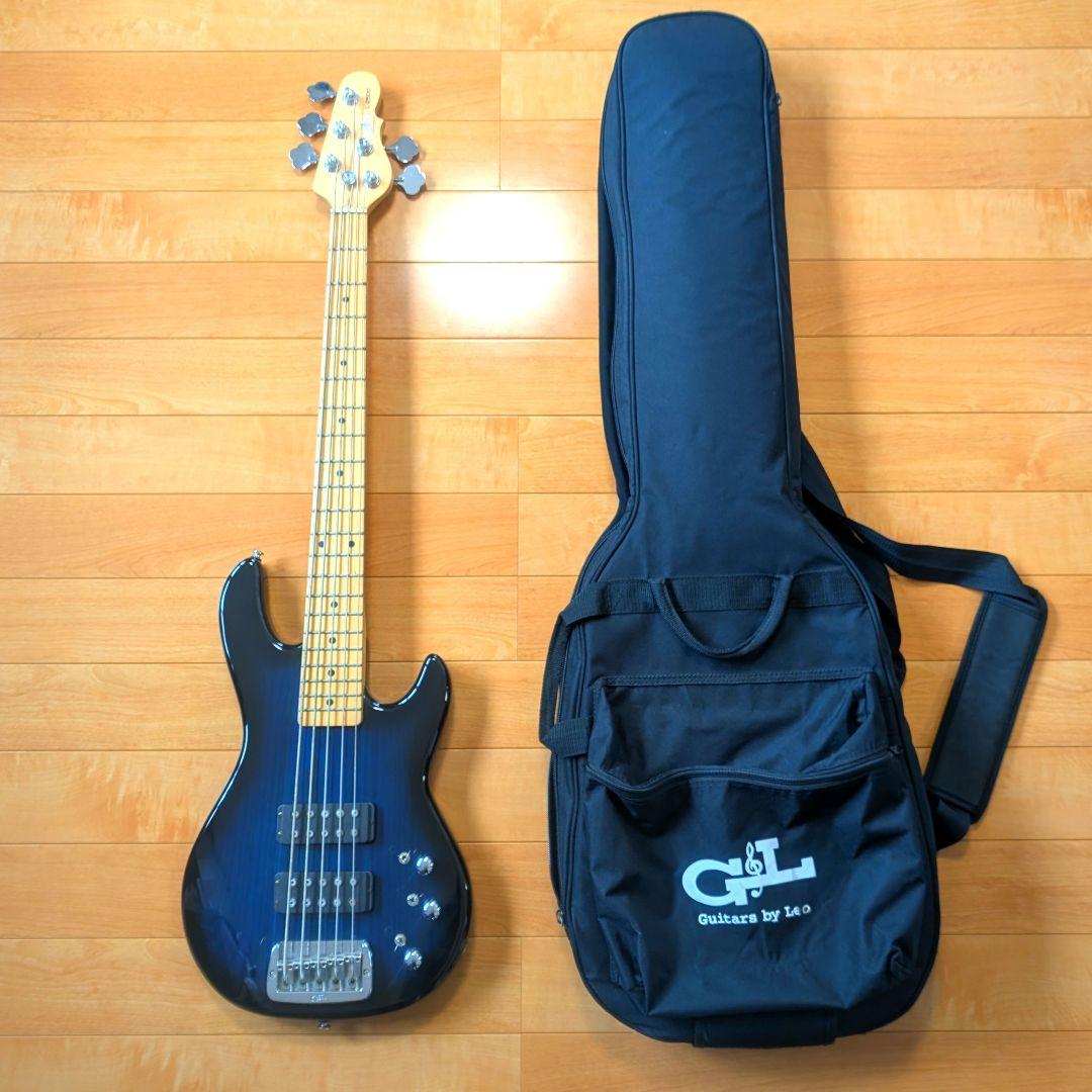 G&L L-2500 tribute Blue Burst 5弦エレキベース