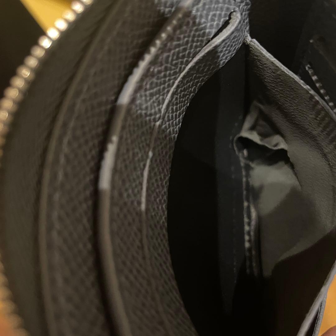 【極美品】ダンヒル ラウンドジップ 財布 二つ折り